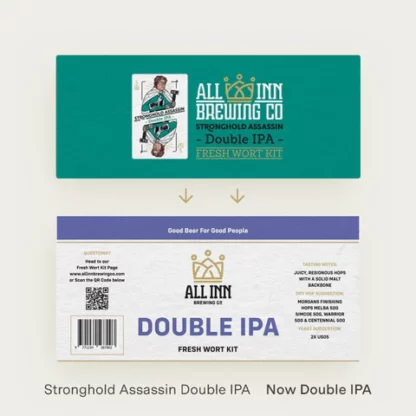 All Inn Brewing Co. - Double IPA Fresh Wort Kit