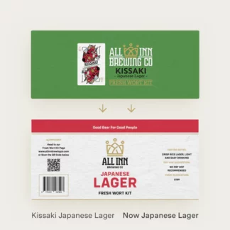 All Inn Brewing Co Japanese Lager Fresh Wort Kit