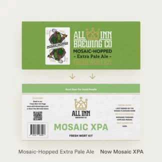 All Inn Brewing Co Mosaic XPA Fresh Wort Kit