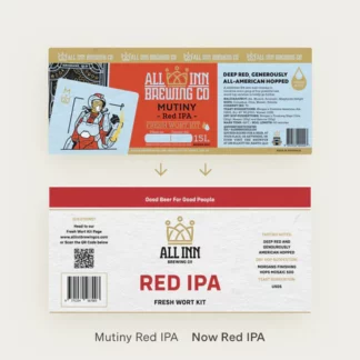 All Inn Brewing Co Red IPA Fresh Wort Kit