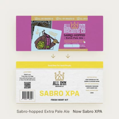 All In Brewing Co Sabro XPA Fresh Wort Kit