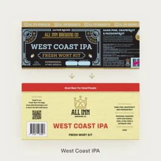 All Inn Brewing Co. - West Coast IPA Fresh Wort Kit